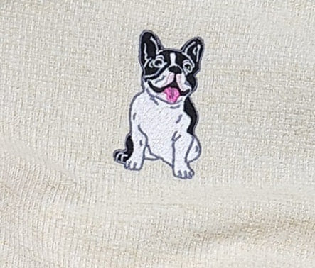 うきうきするフレブル刺繍エプロン
