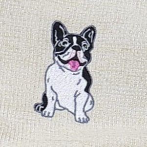 選べる刺繍と色のファスナーポケット付きスマホショルダーポーチ