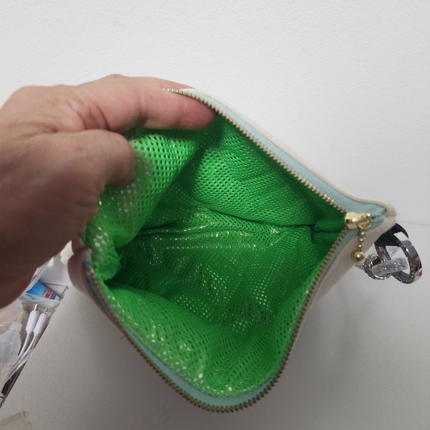 A chocolate insulated pouch perfect for summer