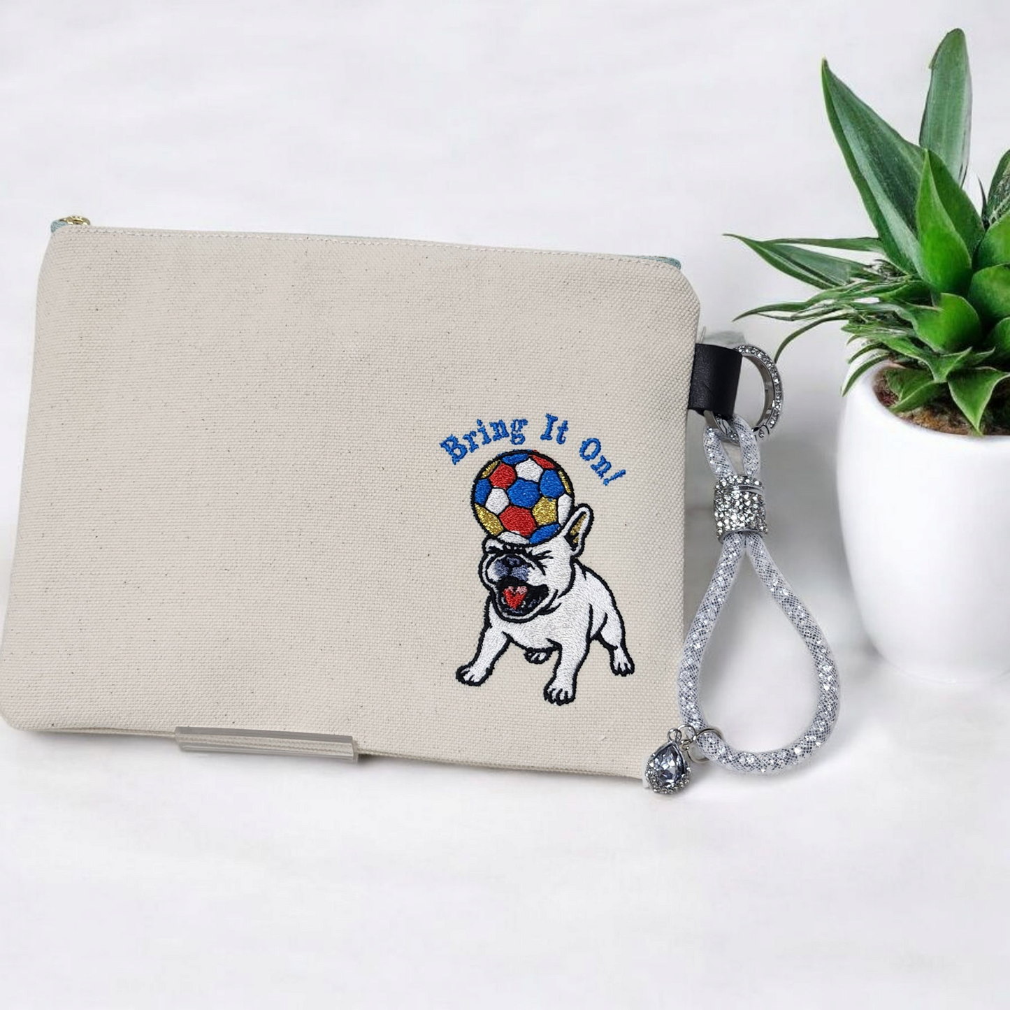 A chocolate insulated pouch perfect for summer