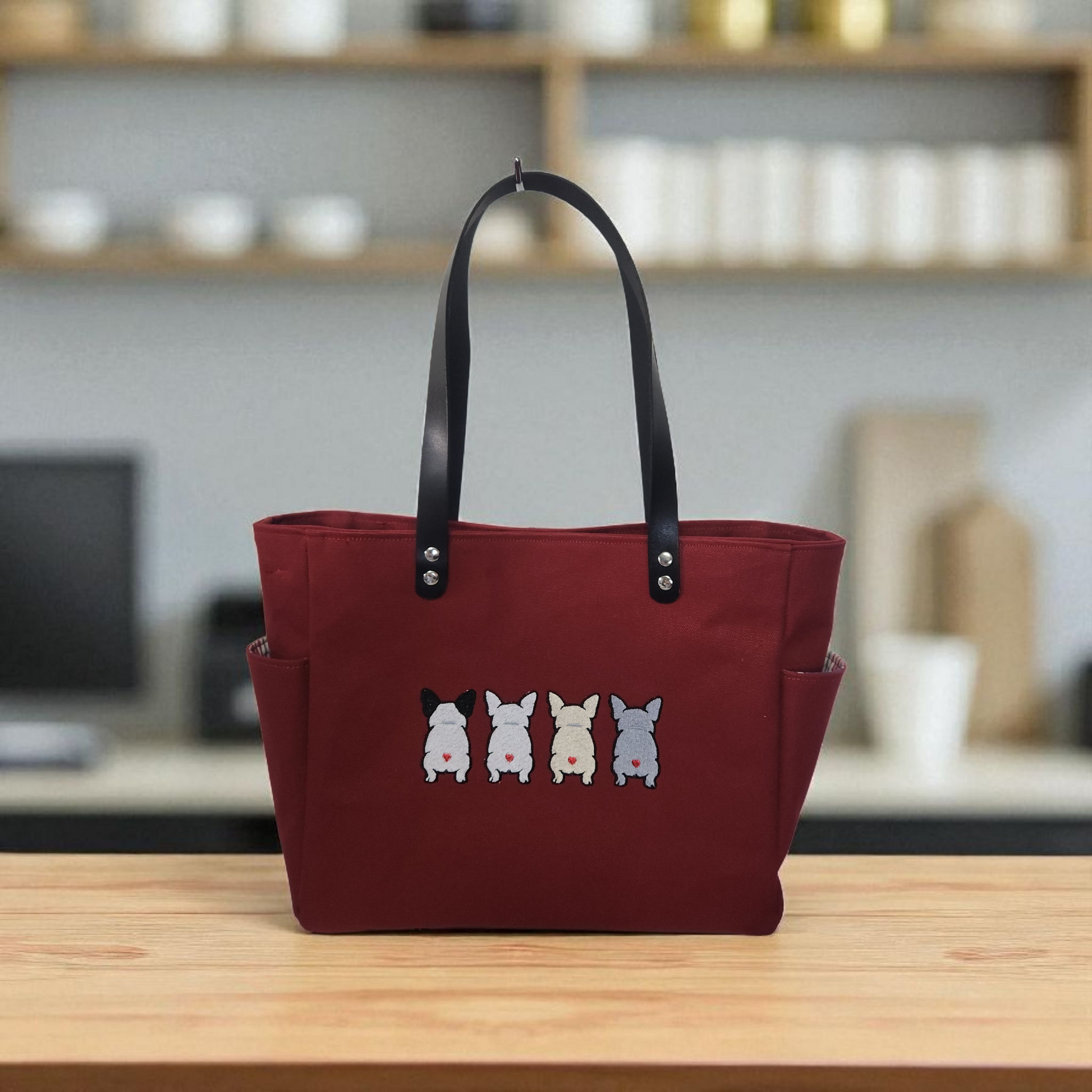 ブヒたちの「いつもありがとう」が聞こえる "Merci Four" tote ストラッププレゼント付き