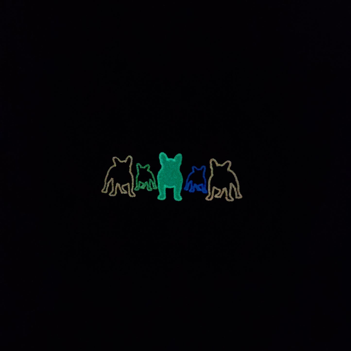 🌙✨ 暗闇で浮かび上がるフレブルデザイン 毎日をもっと特別にするGlowトート 🐾 🌙✨ Glow in the Dark — A Frenchie Tote That Shines at Night 🐾