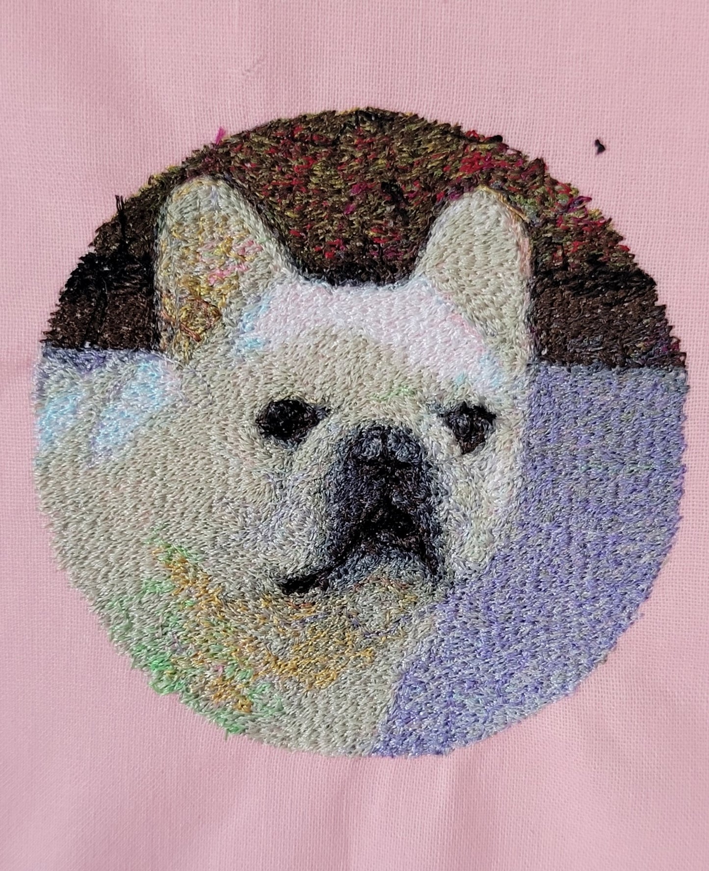 This is a drawing embroidery ticket. It can be used as a gift or for home use.