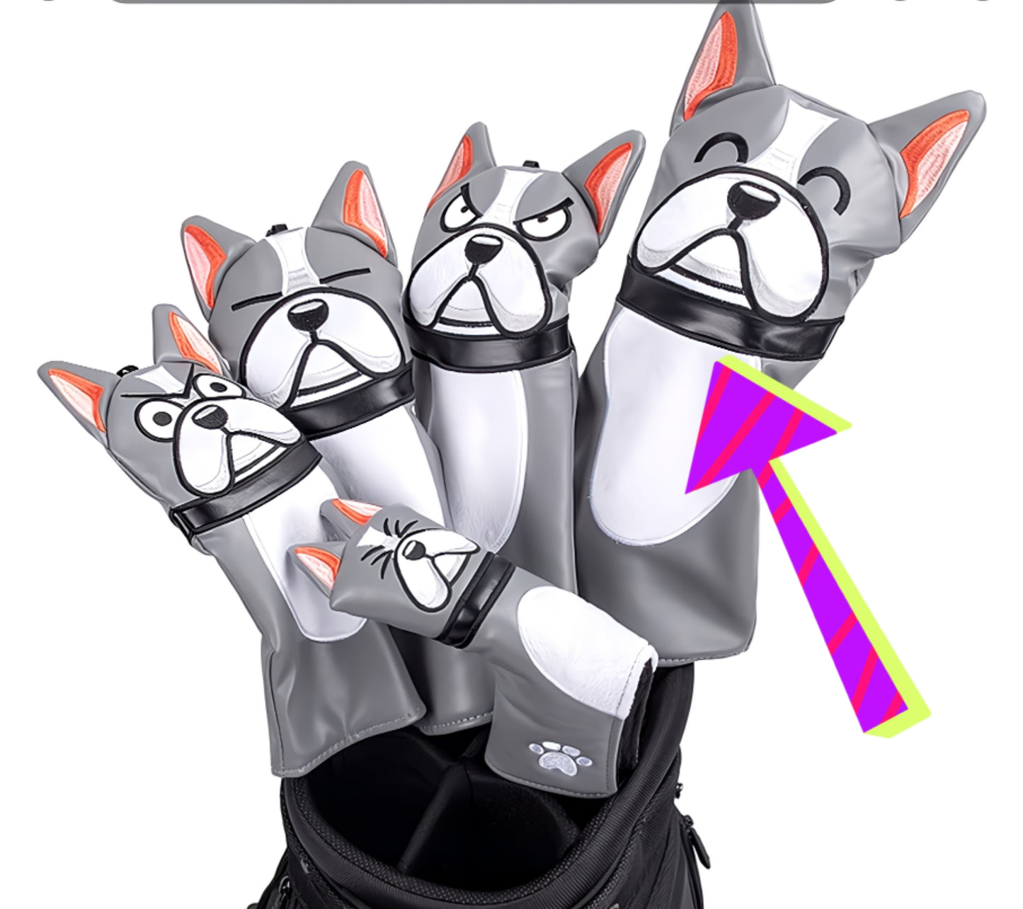 ゴルフドライブヘッドカバー