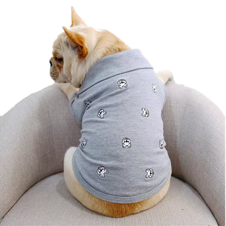 フレブル刺繍がかわいいポロ