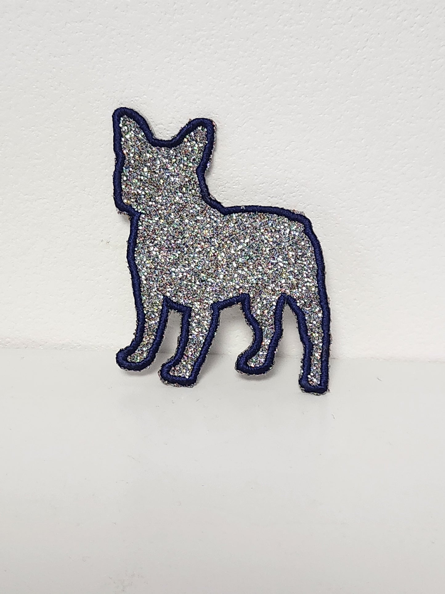 Sparkly French Bulldog Patch