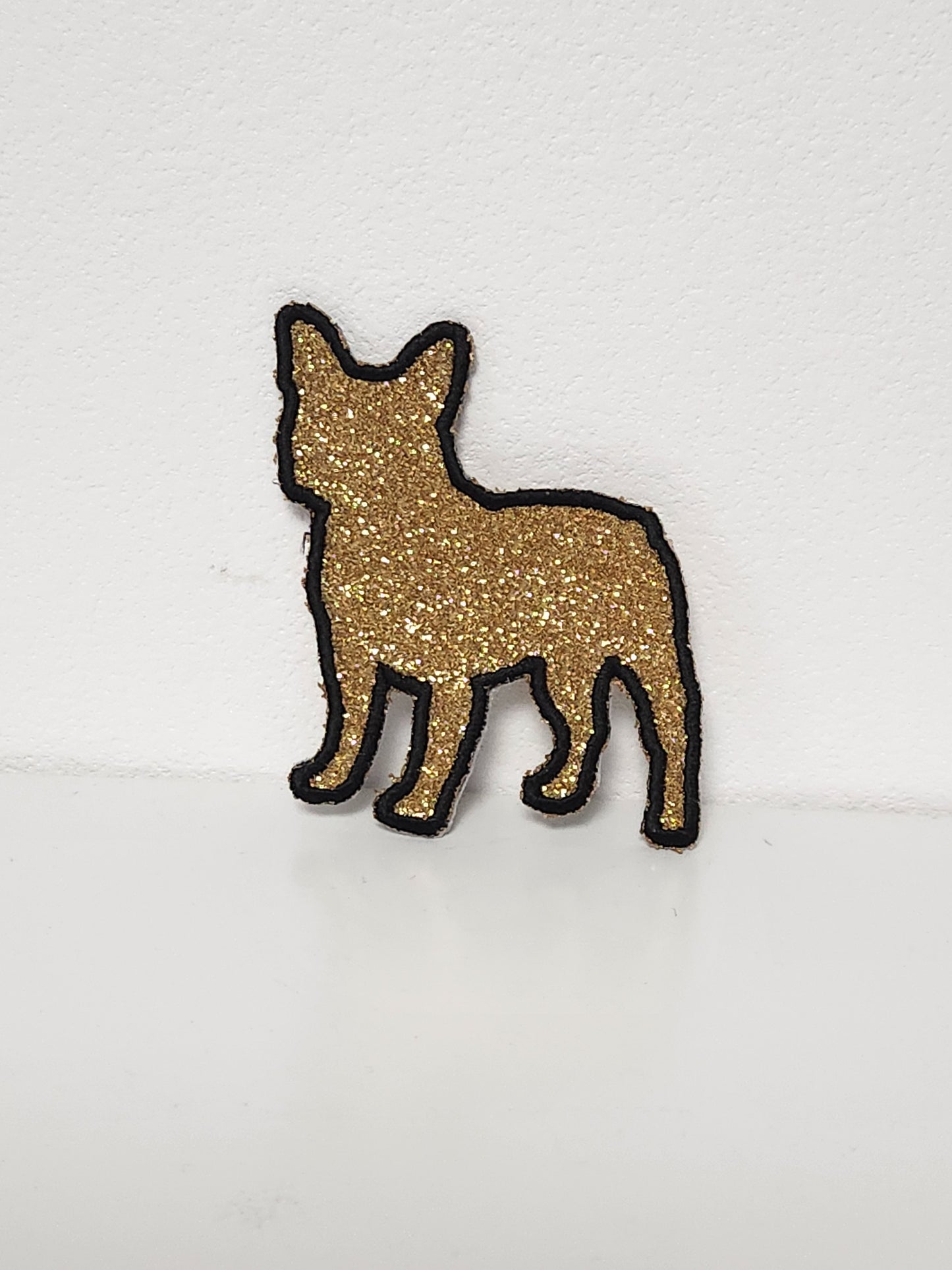 Sparkly French Bulldog Patch
