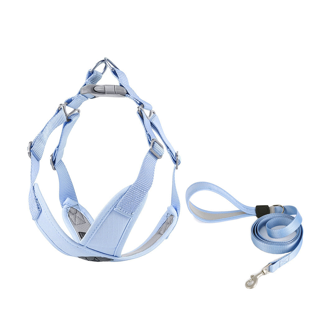 Ensemble de harnais/laisse Summer Macaron Color Step-in
