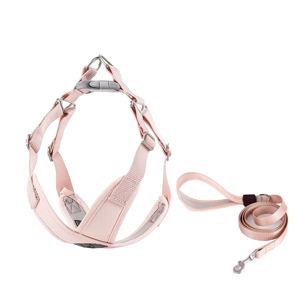 Ensemble de harnais/laisse Summer Macaron Color Step-in