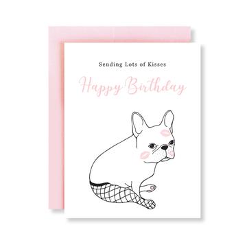 素敵なフレブル誕生日カード