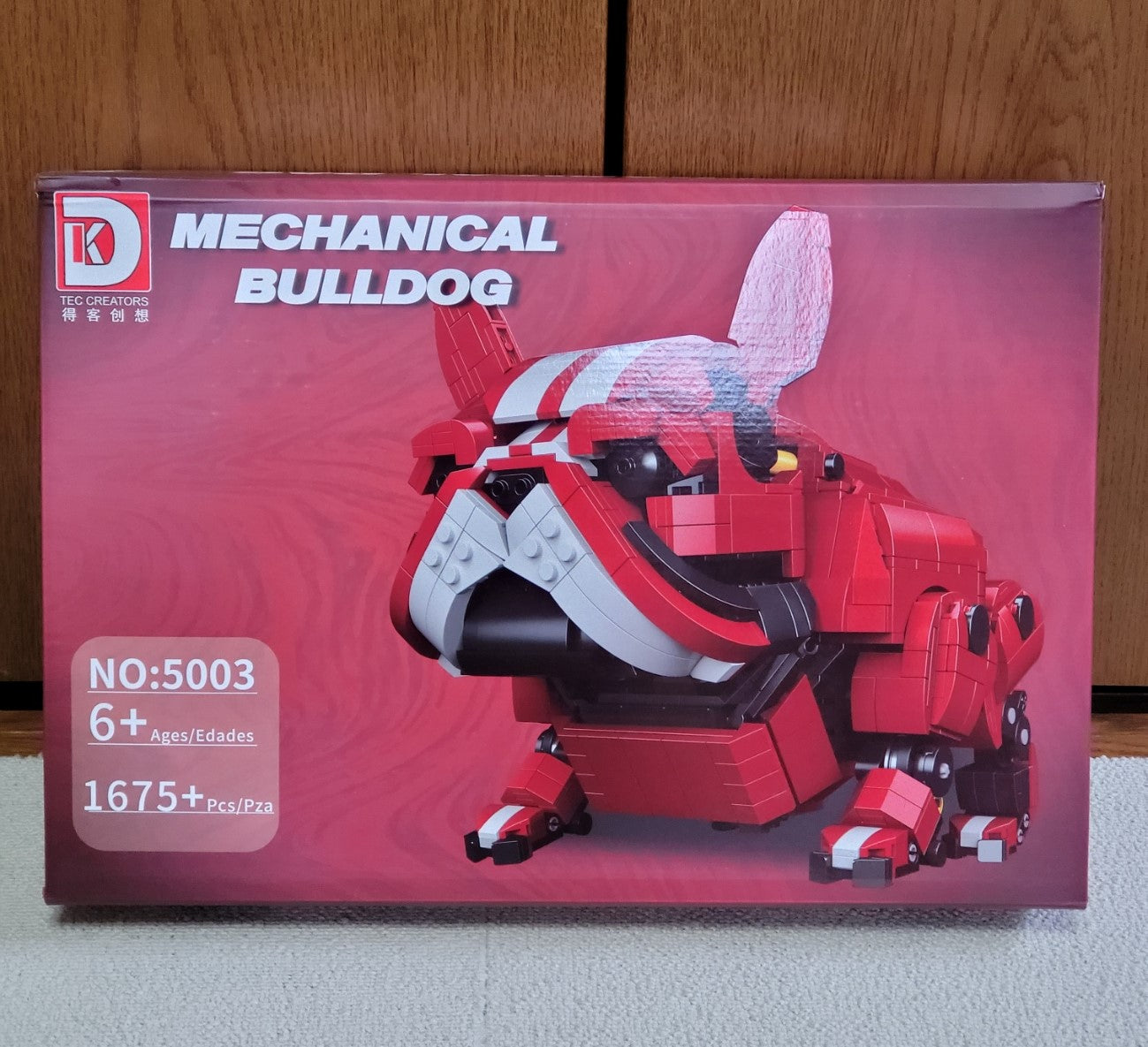 格好いいオブジェを組み立てよう!Mechanical Bulldog!
