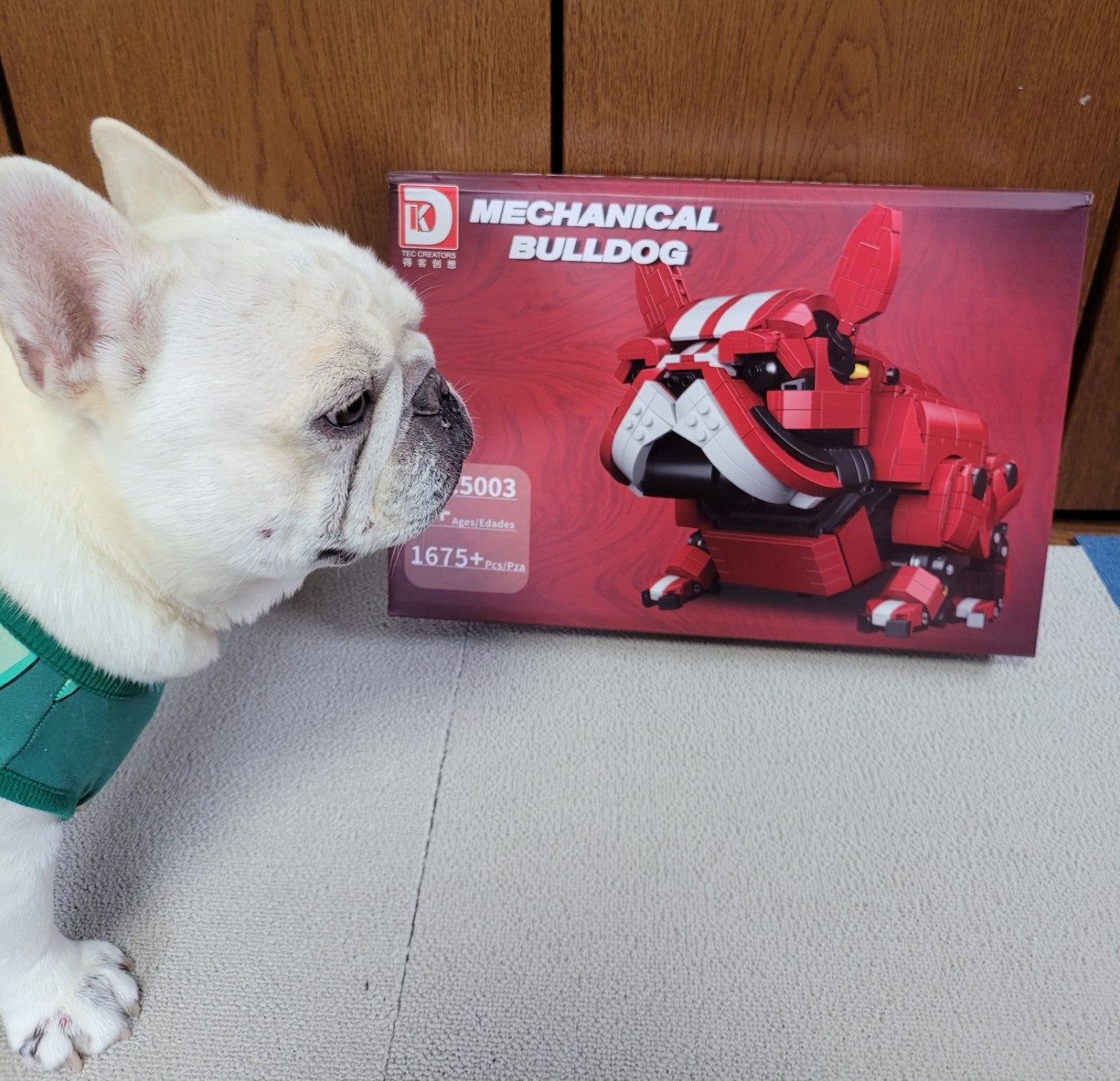 格好いいオブジェを組み立てよう!Mechanical Bulldog!
