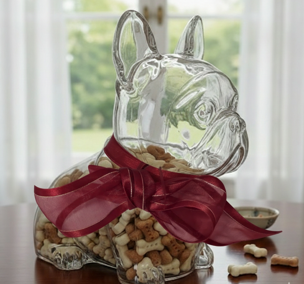 Coming Soon  French Bullodg Glass Treats Jar ご購入専用専用コーナー