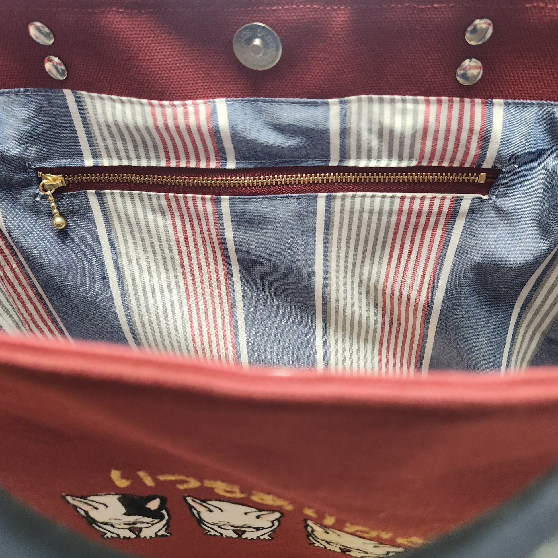 ブヒたちの「いつもありがとう」が聞こえる  "Merci Four" tote　ストラッププレゼント付き