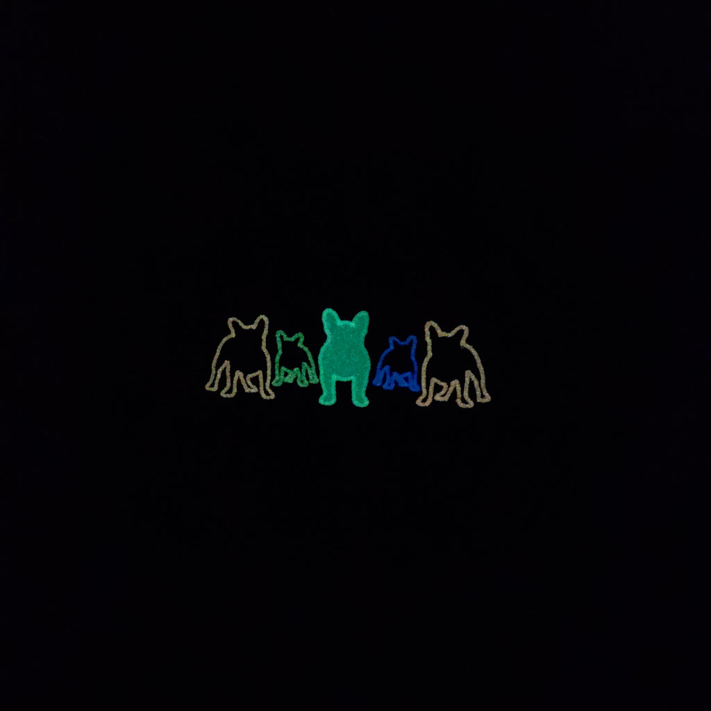 🌙✨ 暗闇で浮かび上がるフレブルデザイン 毎日をもっと特別にするGlowトート 🐾 🌙✨ Glow in the Dark — A Frenchie Tote That Shines at Night 🐾