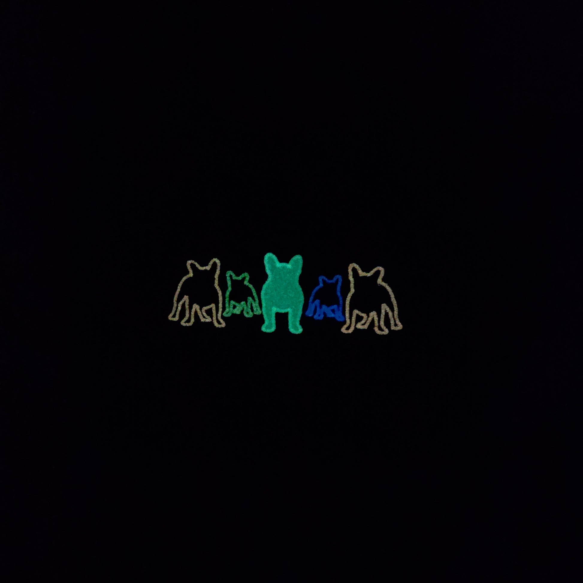 🌙✨ 暗闇で浮かび上がるフレブルデザイン 毎日をもっと特別にするGlowトート 🐾 🌙✨ Glow in the Dark — A Frenchie Tote That Shines at Night 🐾
