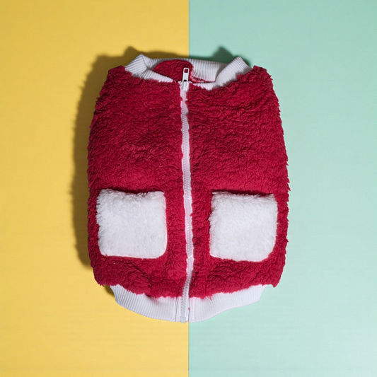 これから活躍、柔らかで暖かい、しかもバッグファスナーで着せやすい