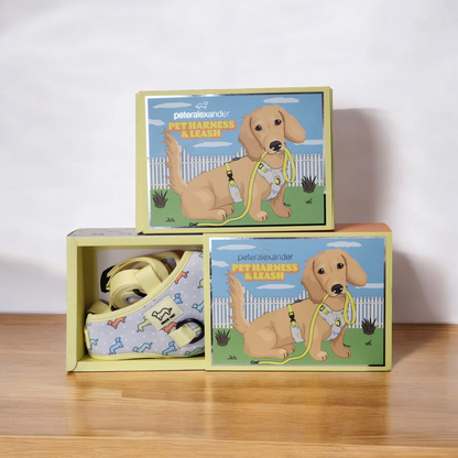 春色ハーネス＋リードセット、　バンダナ（別売）