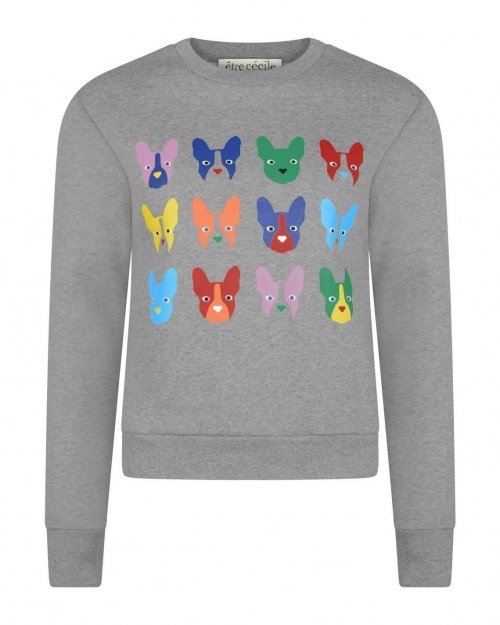 Etre Cecile Sweatshirt full of colorful fluffy