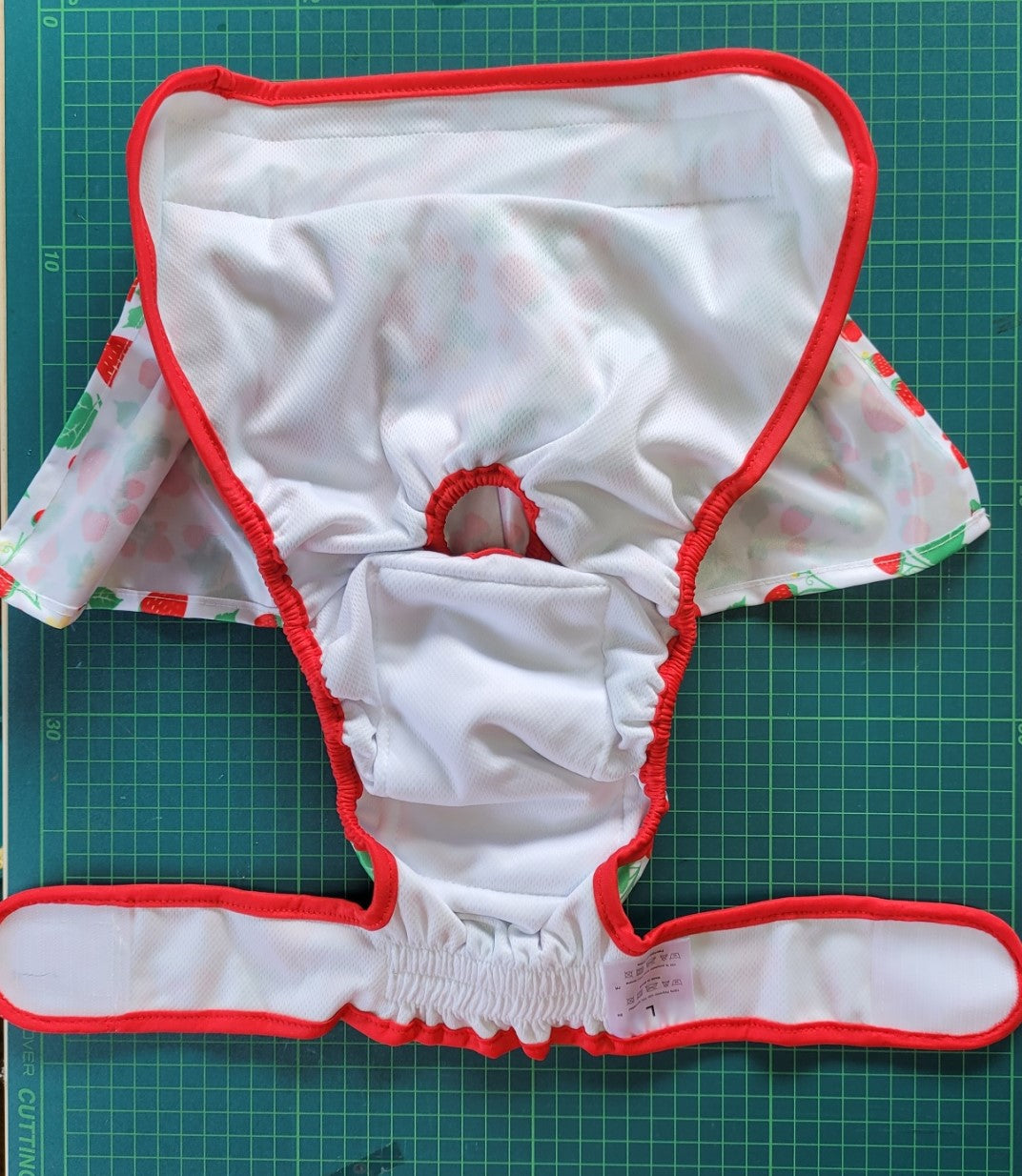 It looks like a skirt! Cloth diaper (diaper cover)