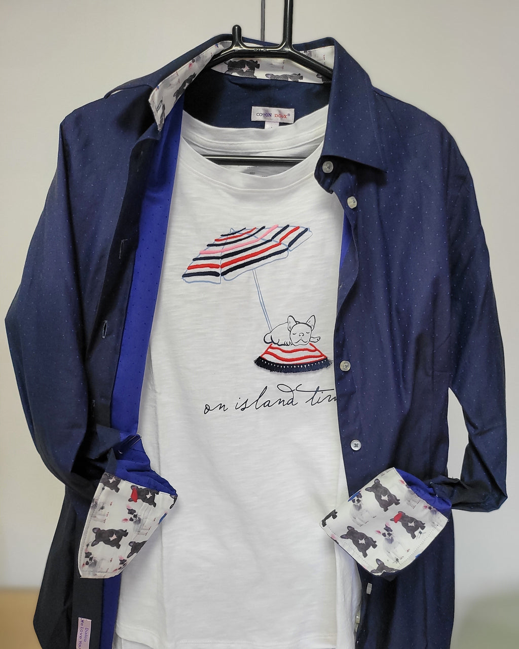 刺繍でアップグレード！フレブルTシャツ